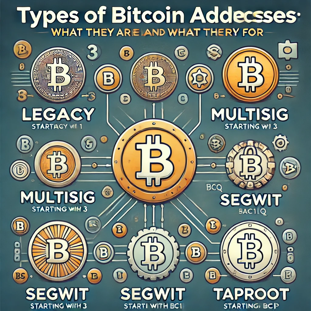 Tipos de Direcciones en Bitcoin: ¿Qué Son y Para Qué Sirven? - Man De  Bitcoin