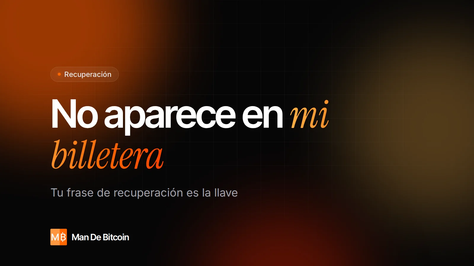 Envié criptomonedas a mi propia billetera y no aparecen: cómo recuperarlas